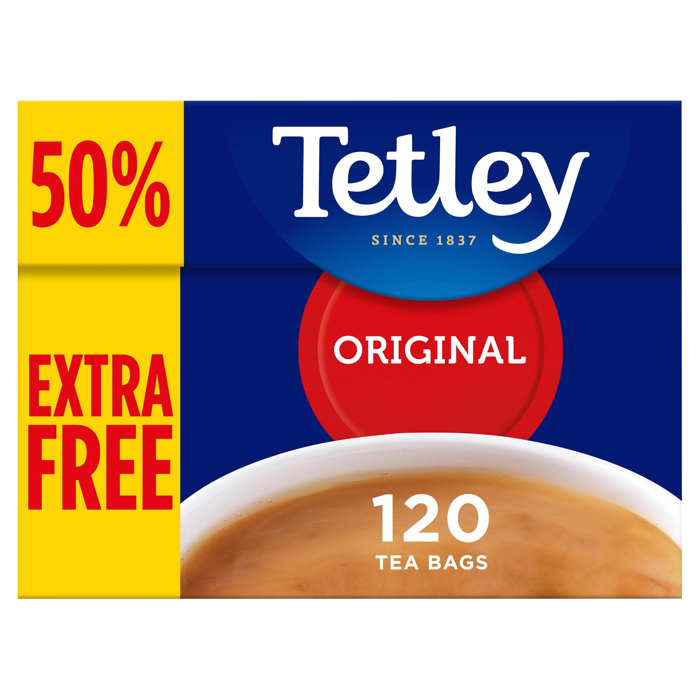 Tetley Original 120 Tea Bags 375g