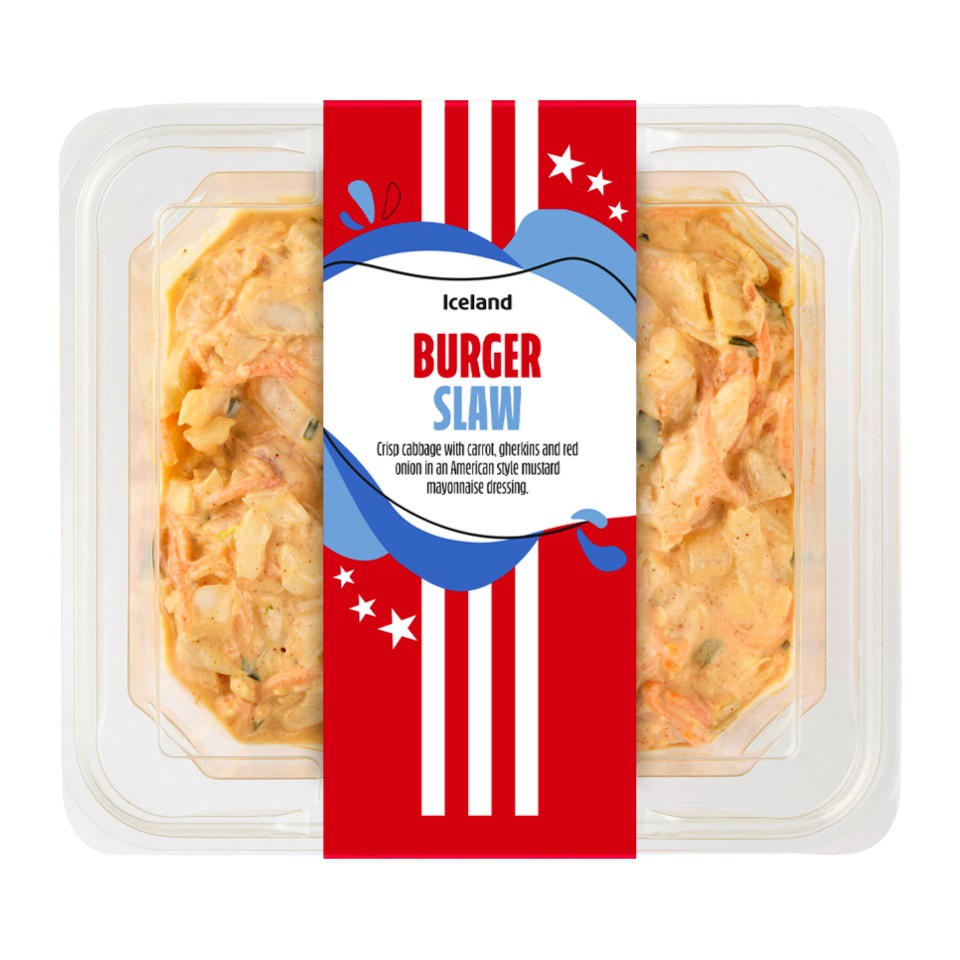 Iceland Burger Slaw 300g