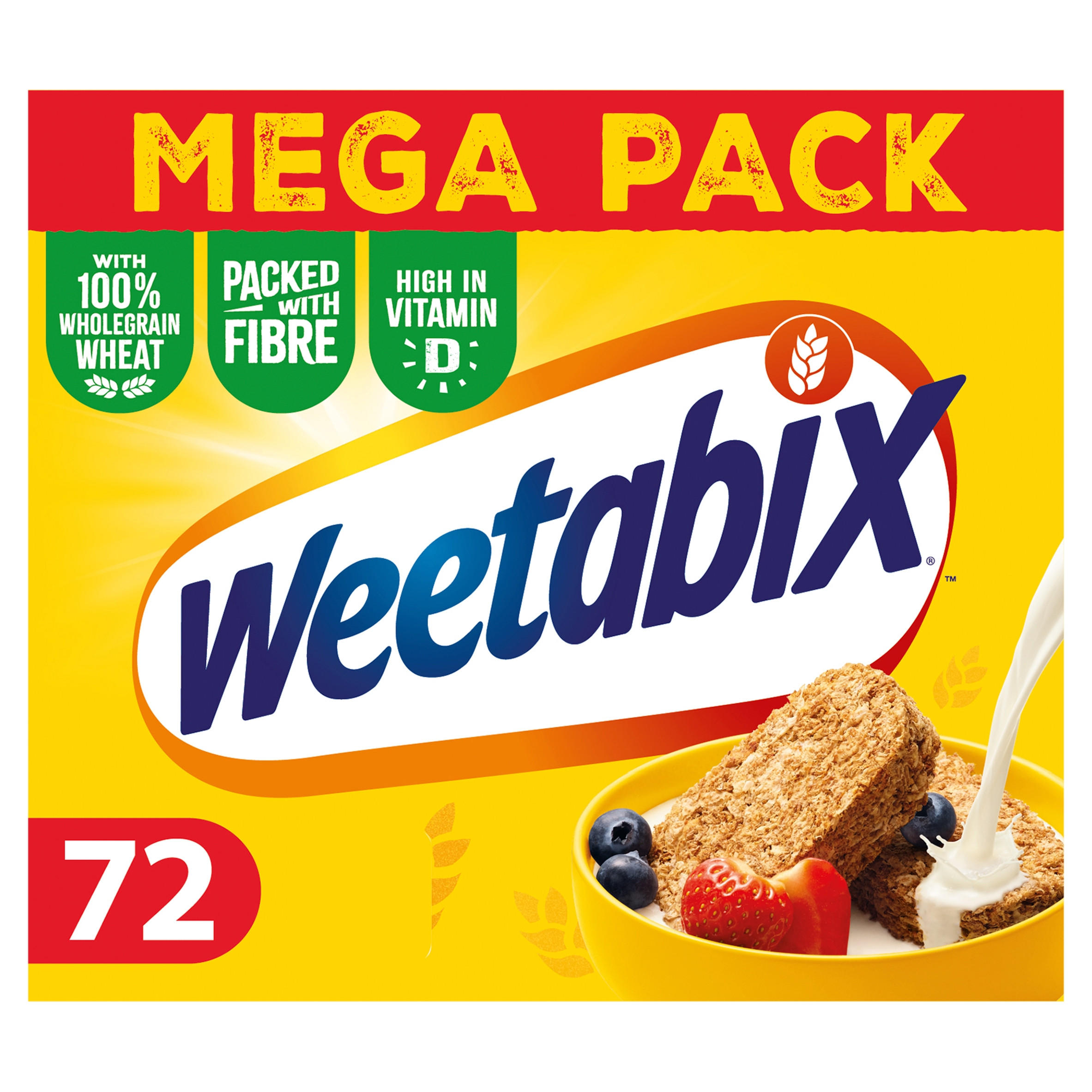 Weetabix Original 72 pack cereal