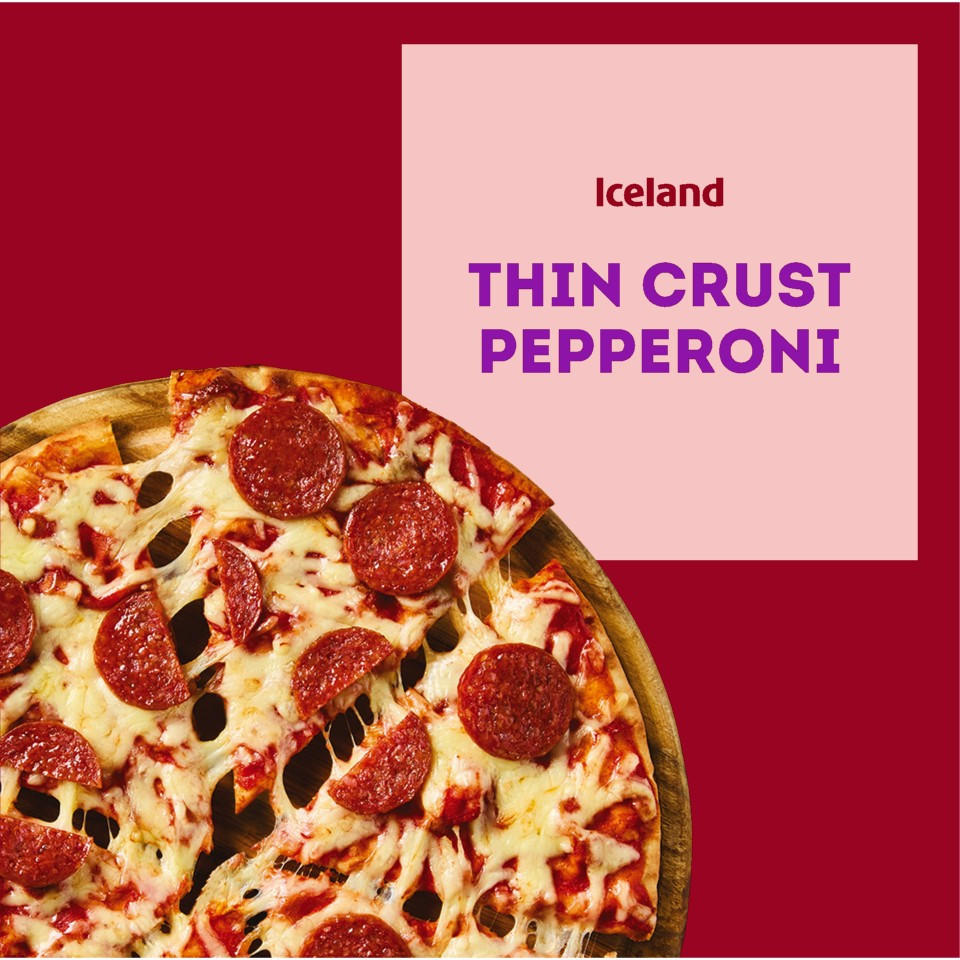 Iceland Thin Crust Pepperoni 314g