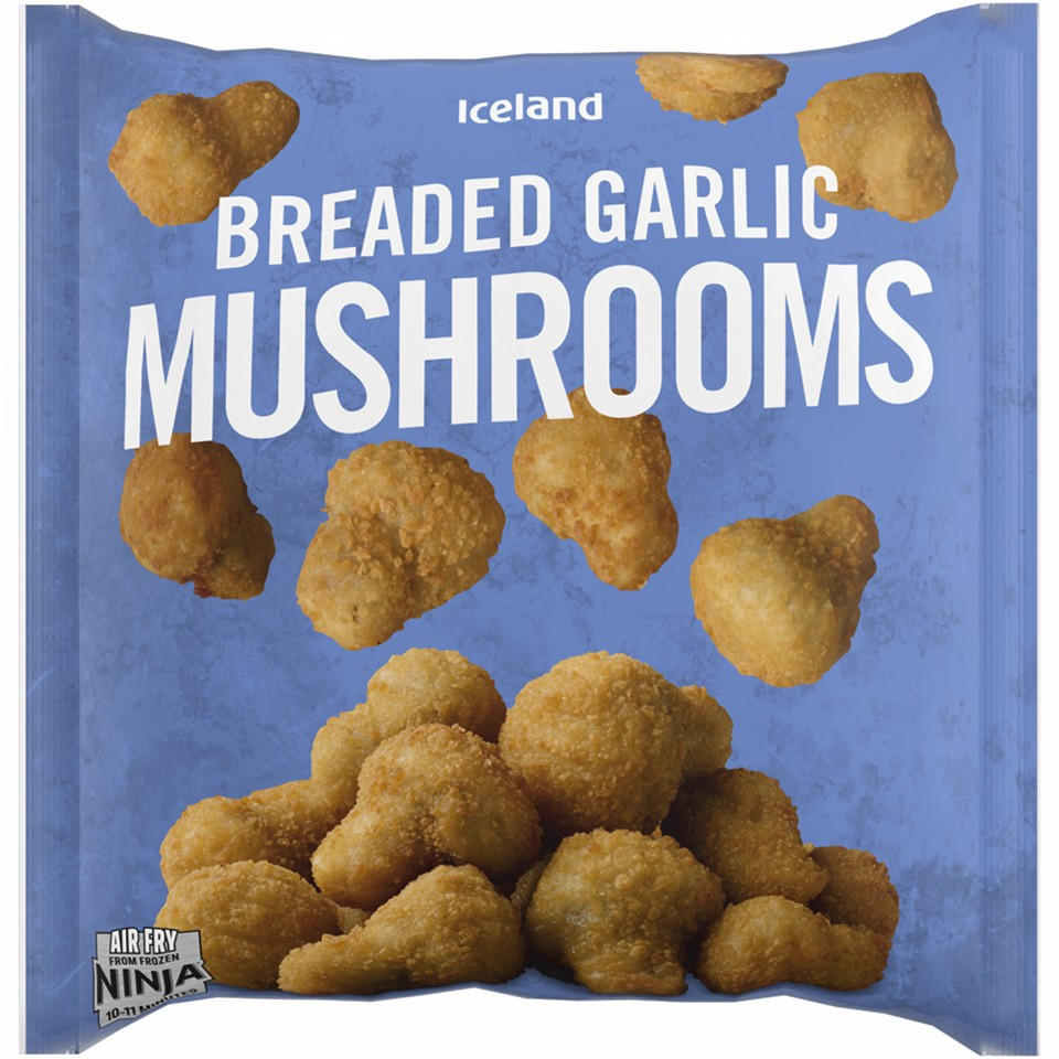 Iceland Breaded Garlic Mushrooms 350g