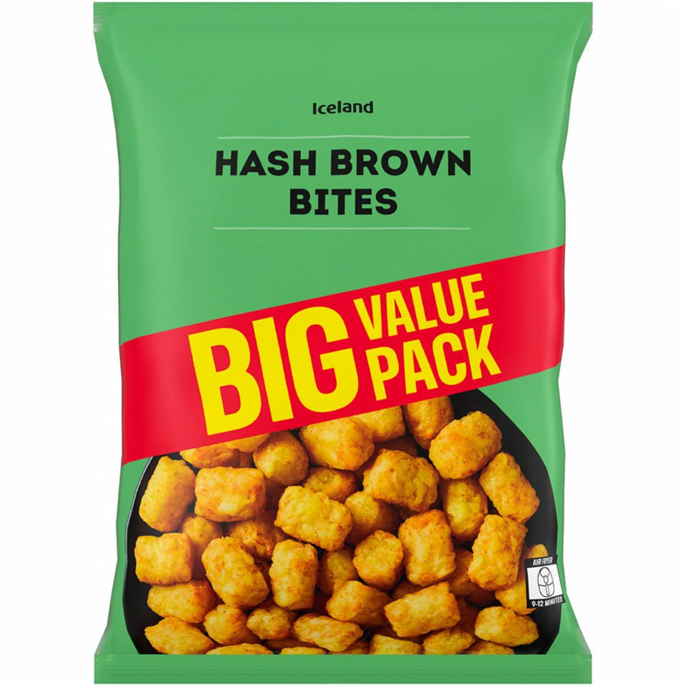 Iceland Hash Brown Bites 1kg