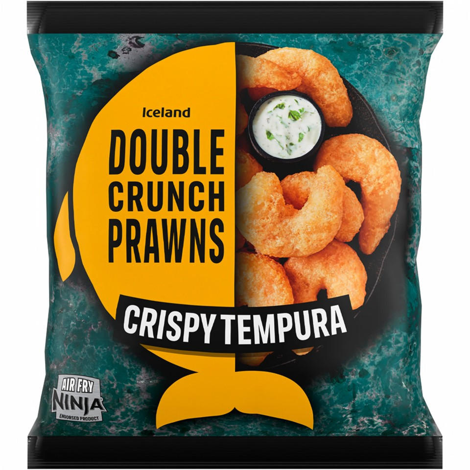 Iceland Double Crunch Prawns Crispy Tempura 270g