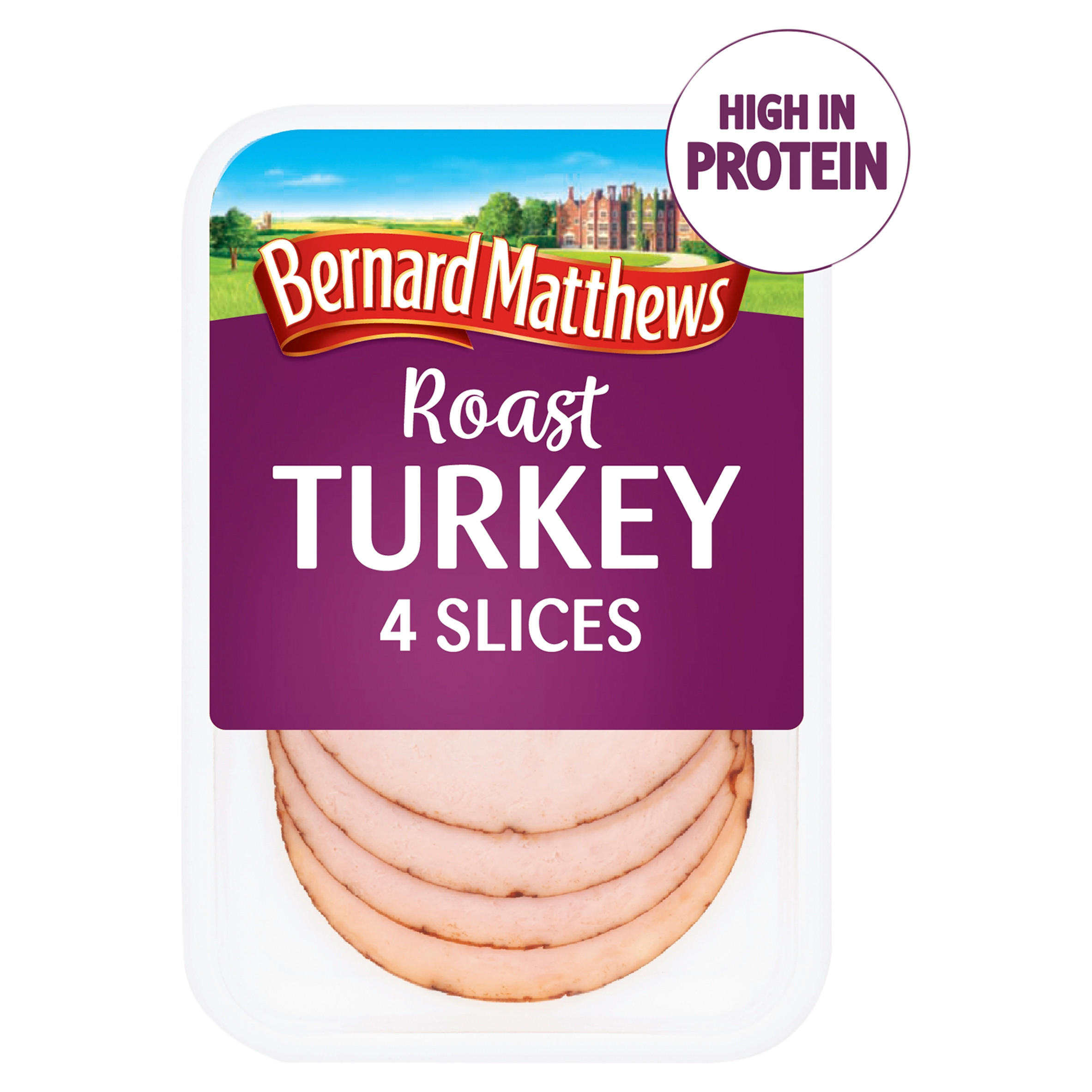 Bernard Matthews Sliced Turkey – Ready-to-Eat Tender Turkey Slices for Sandwiches & Meals