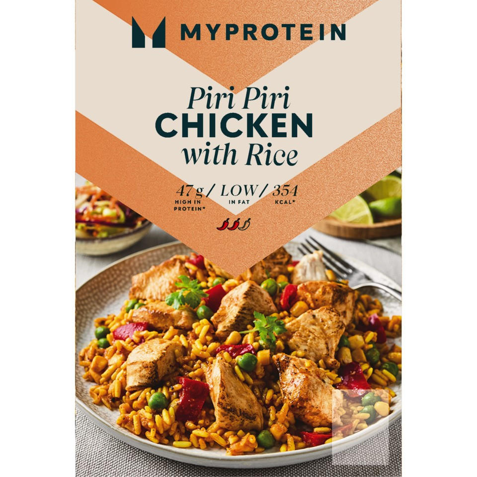 Myprotein Piri Piri Chicken With Rice 350g
