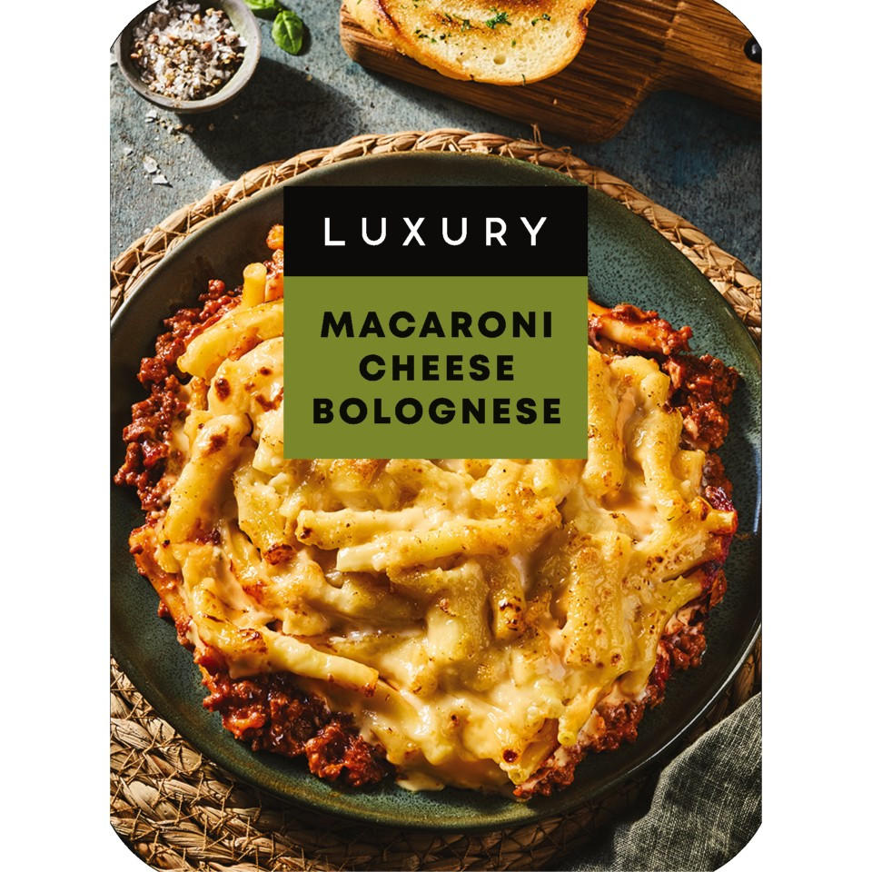 Iceland Luxury Macaroni Cheese Bolognese 400g