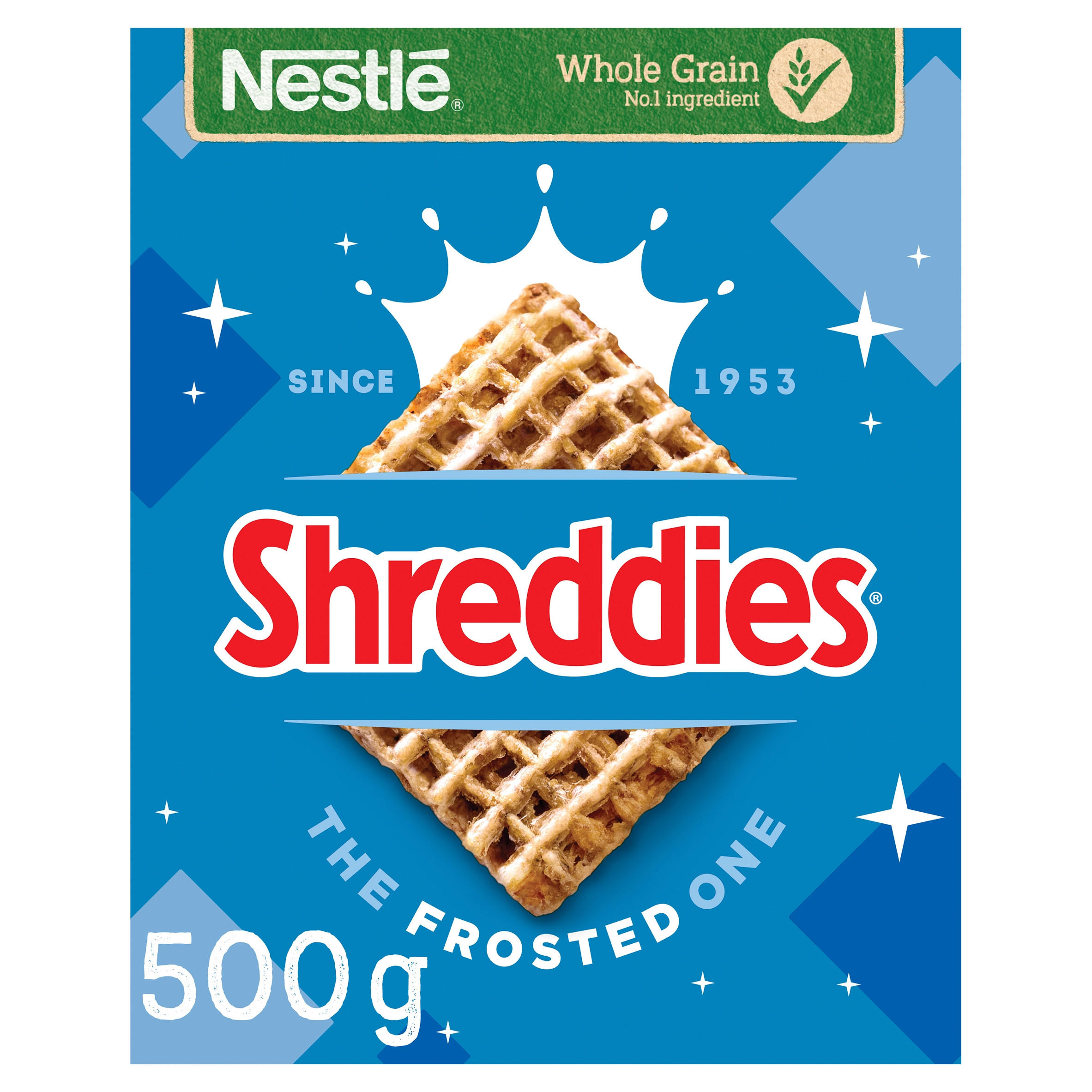 Nestlé Shreddies Frosted Malted Wheats Breakfast Cereal 500g