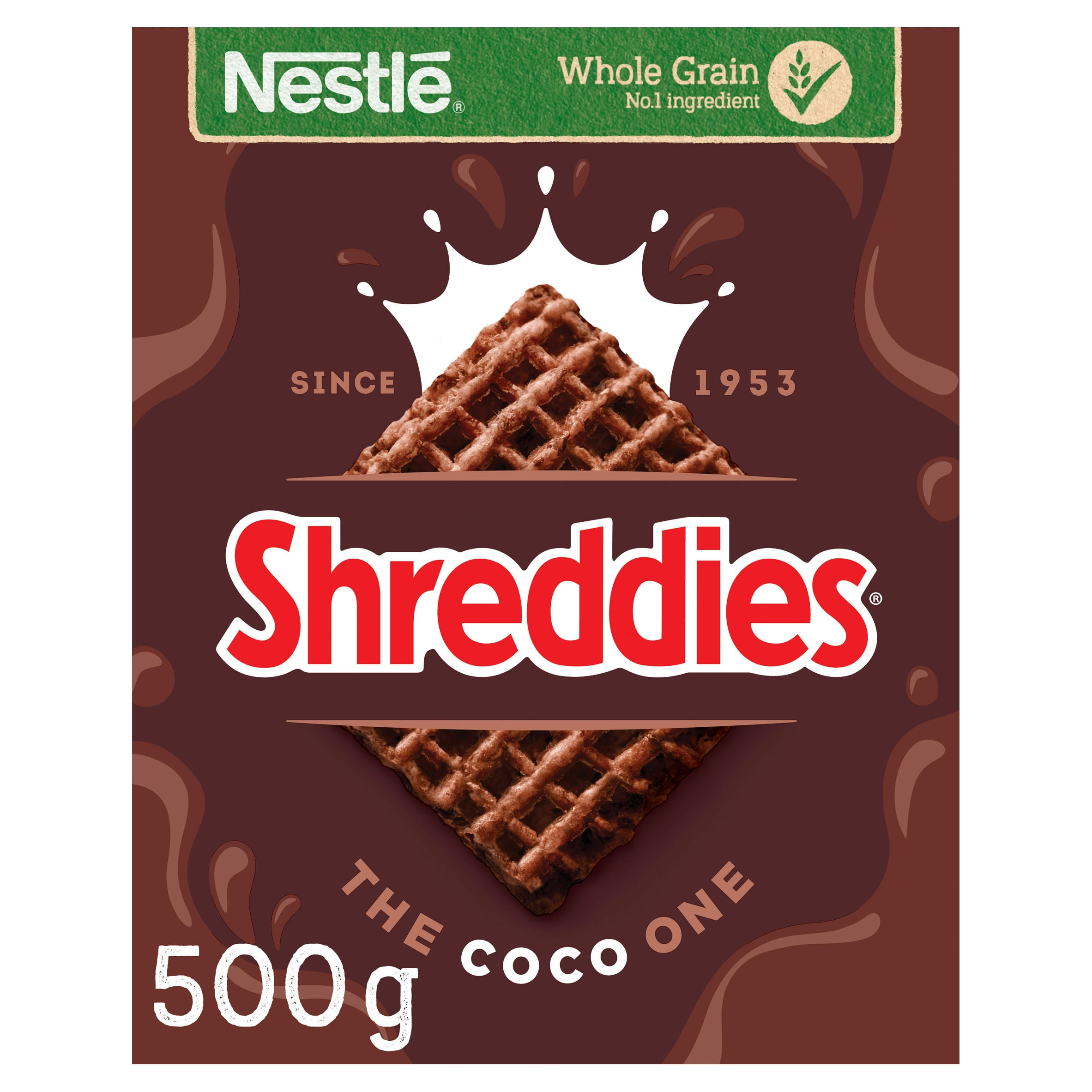 Nestlé Shreddies Coco Chocolate Breakfast Cereal 500g