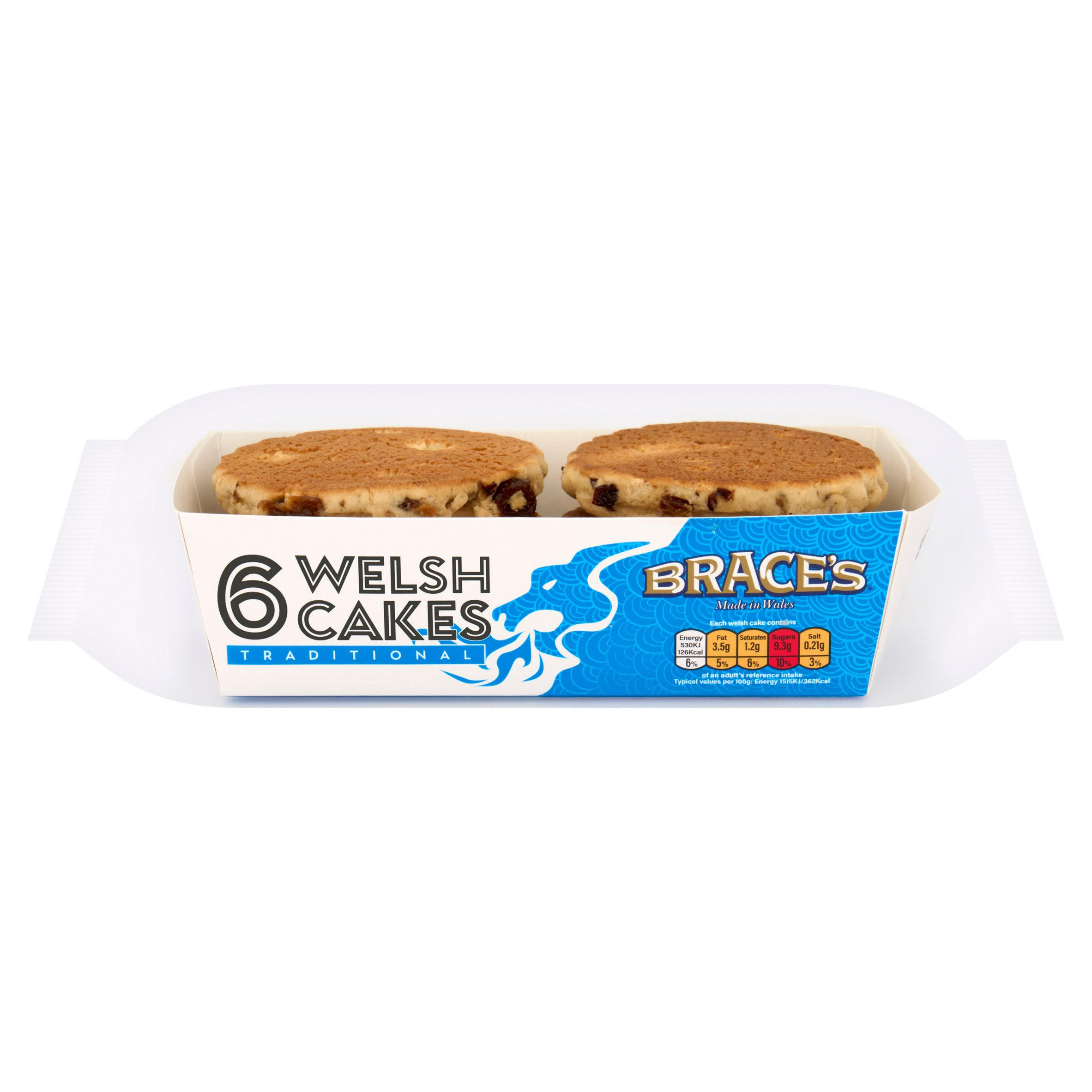 Brace's 6 Traditional Welsh Cakes