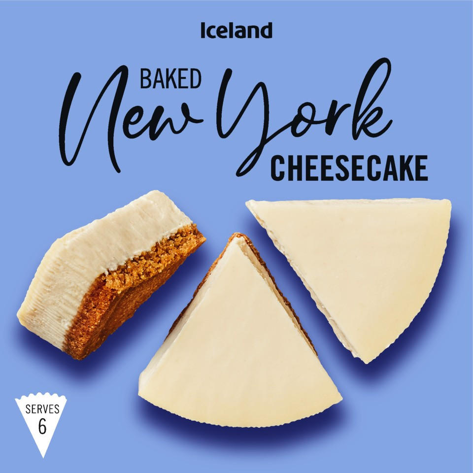 Iceland Baked New York Cheesecake 450g