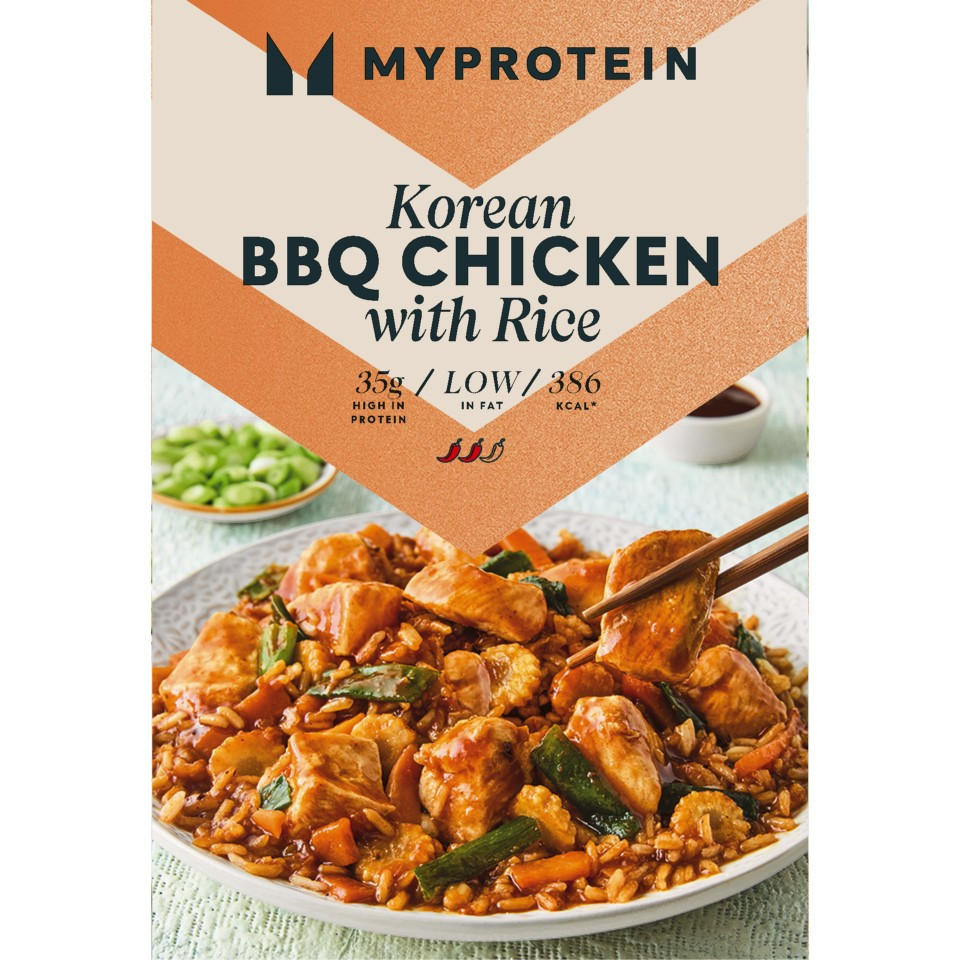 Myprotein Korean BBQ Chicken with Rice 350g