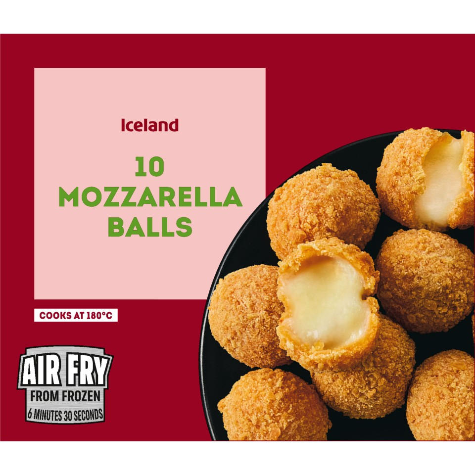 Iceland 10 Approx. Mozzarella Balls 200g