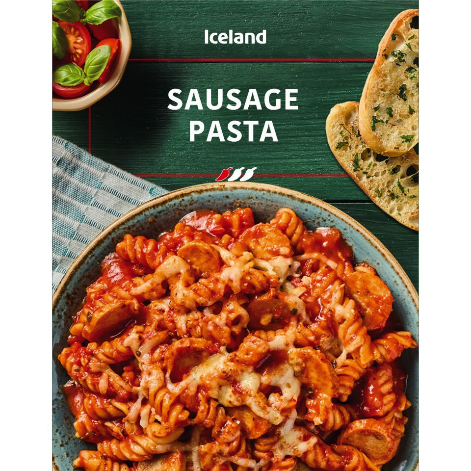 Iceland Sausage Pasta 400g