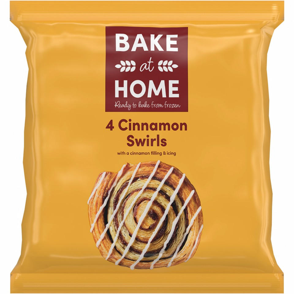 Bake At Home 4 Cinnamon Swirls