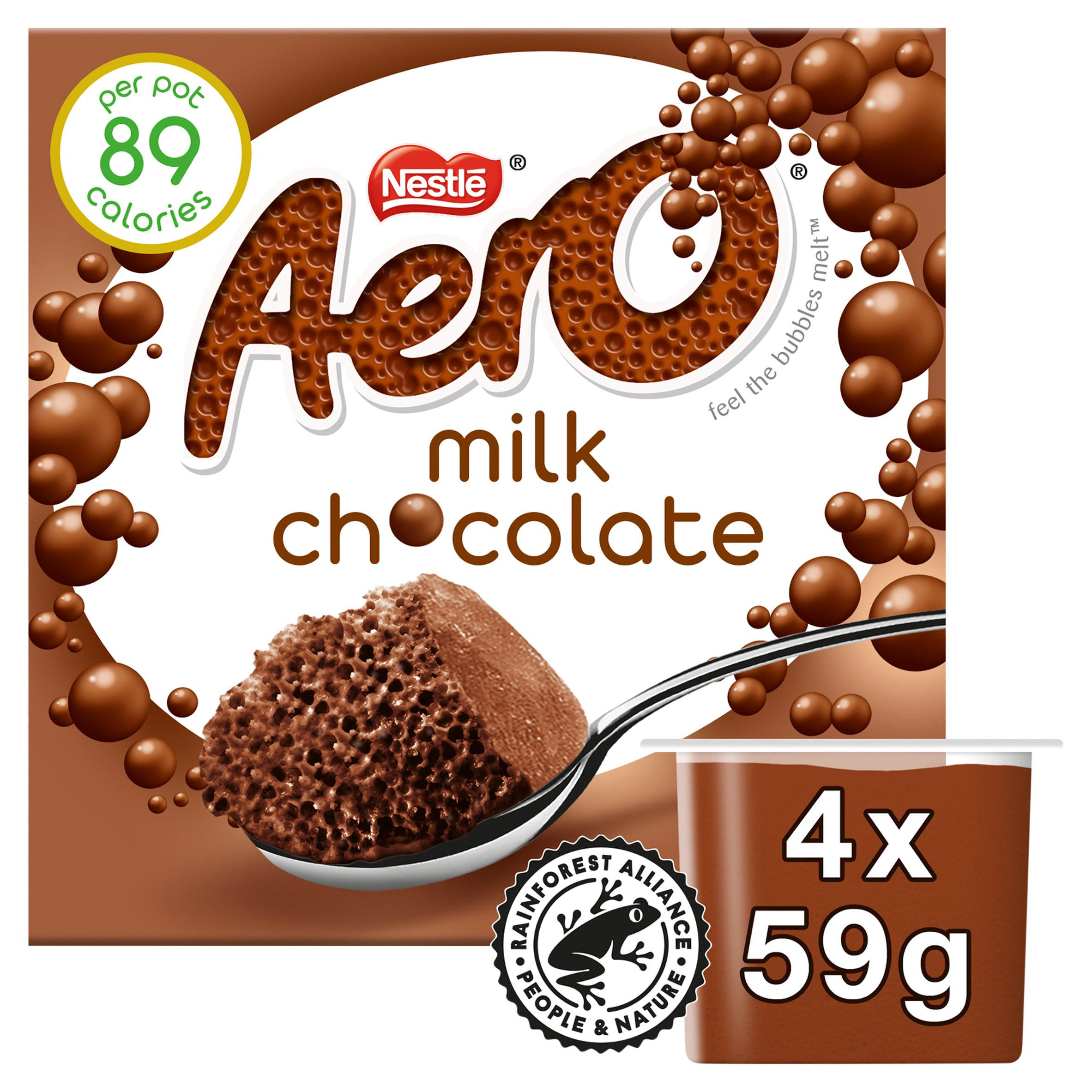 Aero Milk Chocolate Mousse 4 x 59g