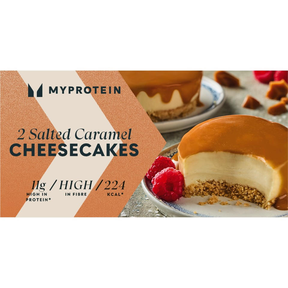 Myprotein 2 Salted Caramel Cheesecakes 190g