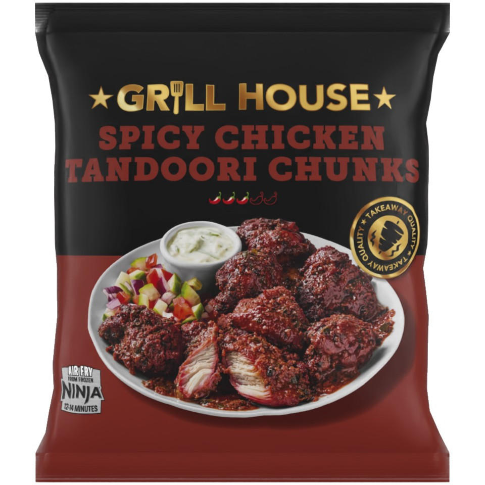 Grill House Spicy Chicken Tandoori Chunks 300g
