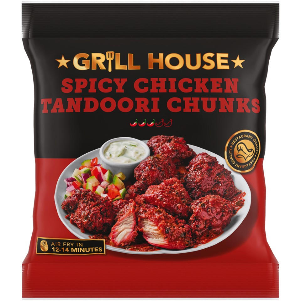 Grill House Spicy Chicken Tandoori Chunks 300g