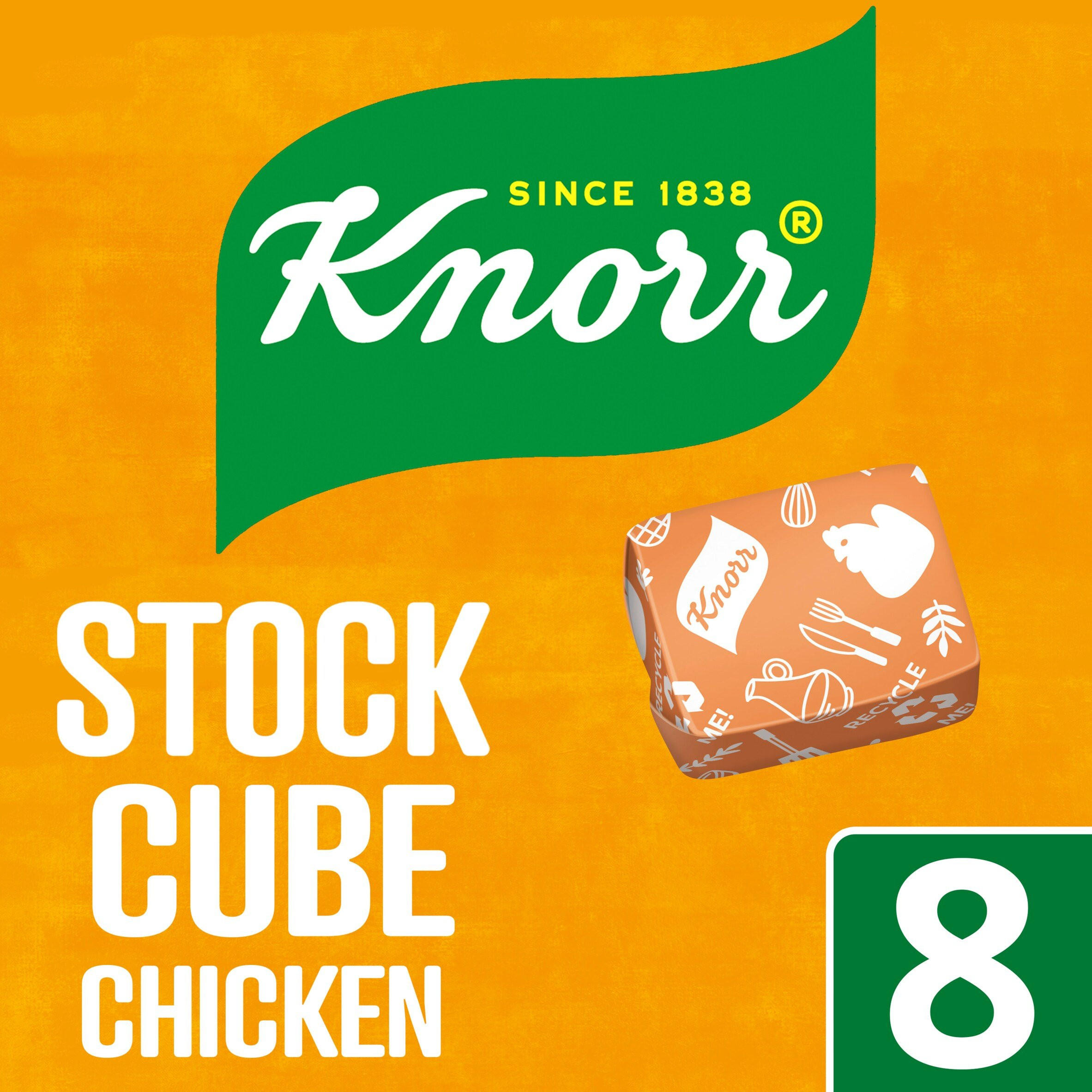 Knorr Stock Cubes Chicken 8x 10 g