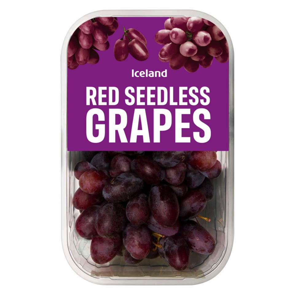 Iceland Red Seedless Grapes 400g