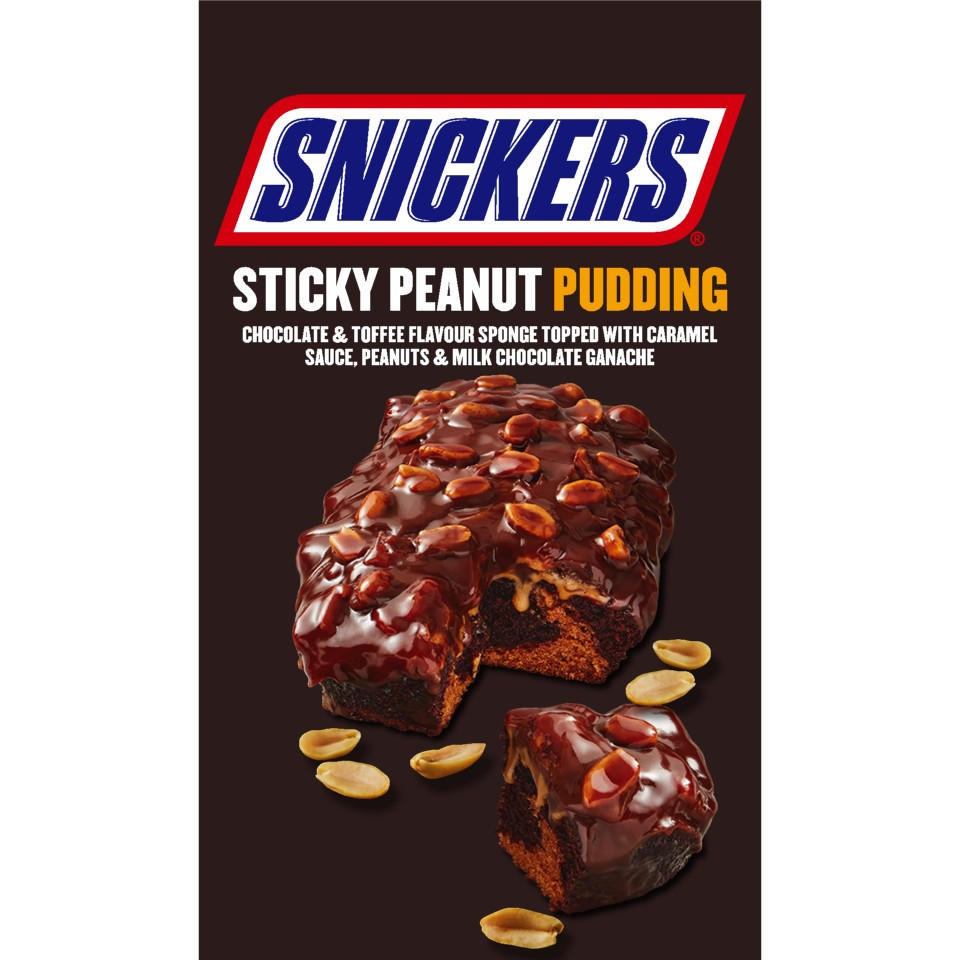 Snickers Snickers® Sticky Peanut Pudding 470g