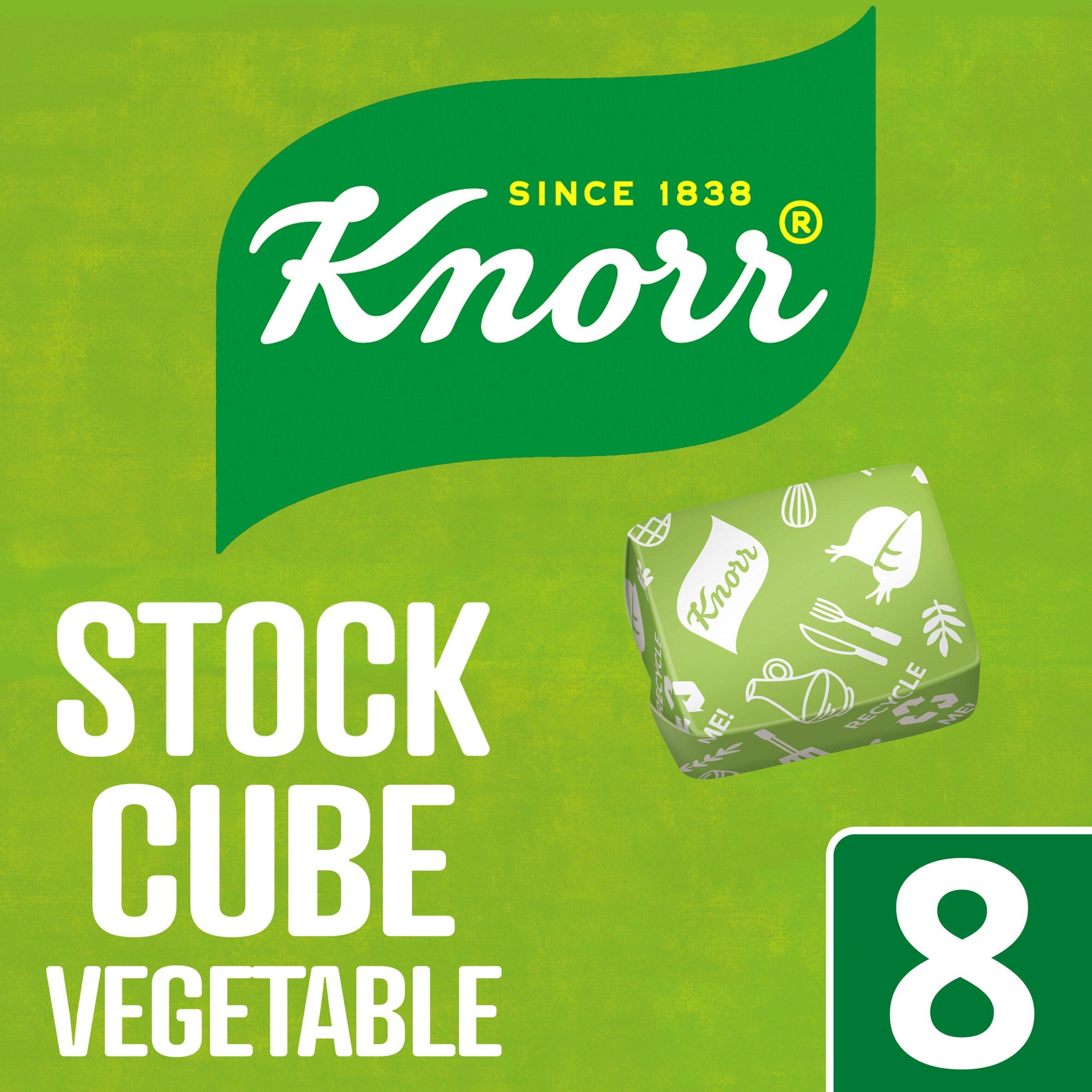 Knorr Stock Cubes Vegetable 8x 10 g