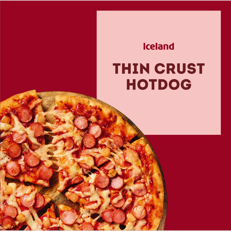 Iceland Thin Crust Hot Dog 317g