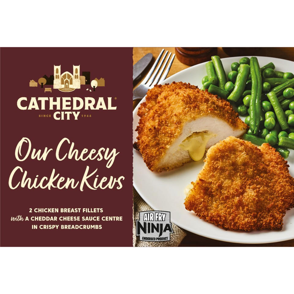 Cathedral City Our Cheesy Chicken Kievs 300g