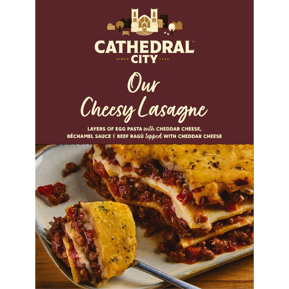 Cathedral City Our Cheesy Lasagne 400g