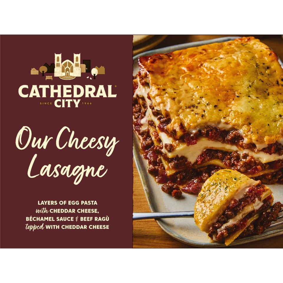 Cathedral City Our Cheesy Lasagne 400g