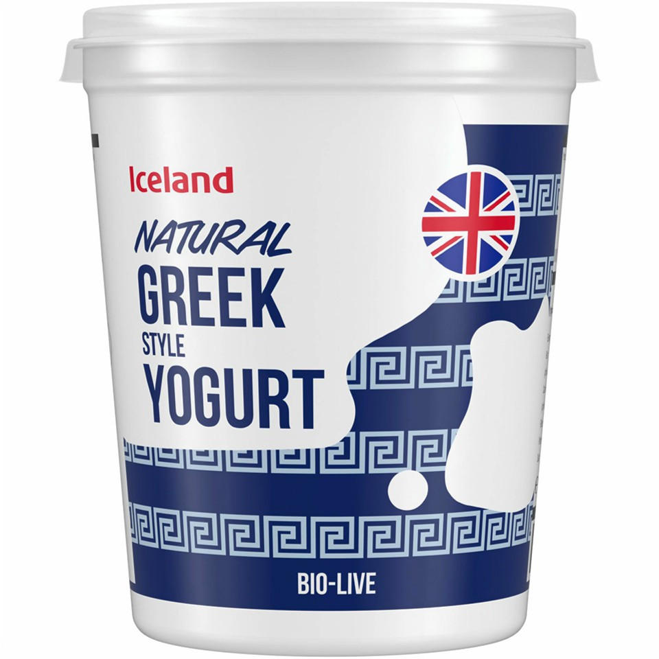 Iceland Greek Style Natural Yogurt 450g