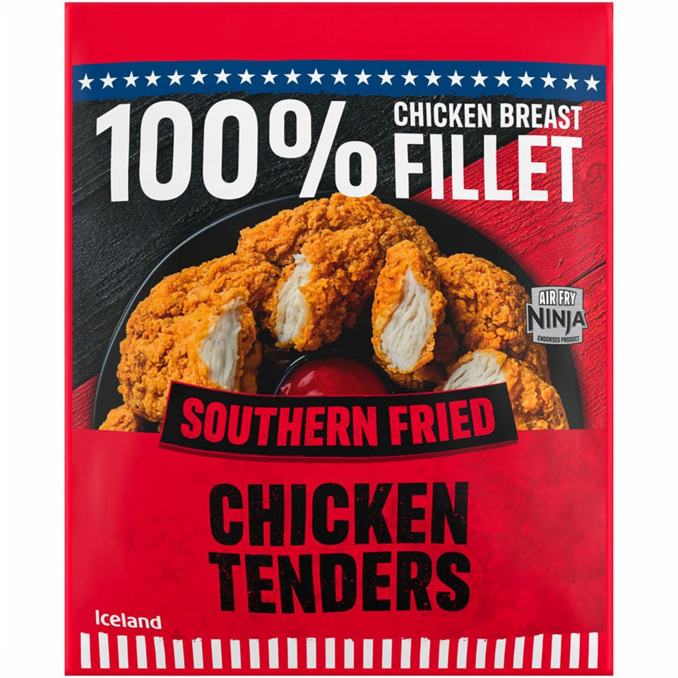 Iceland Southern Fried Chicken Tenders 450g