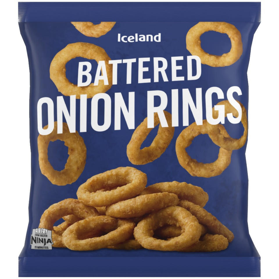 Iceland Battered Onion Rings 600g