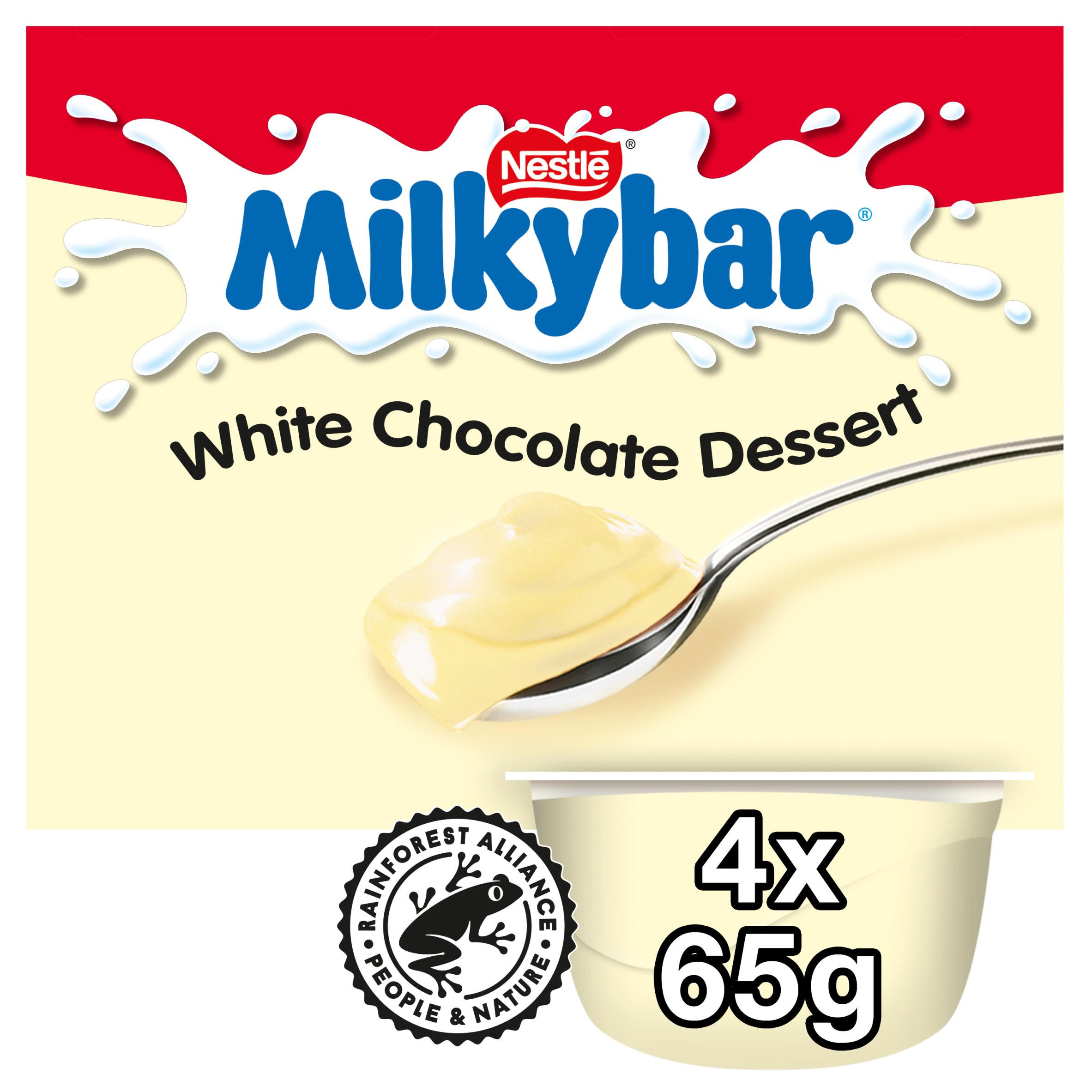 Milkybar White Chocolate Dessert 4x65g