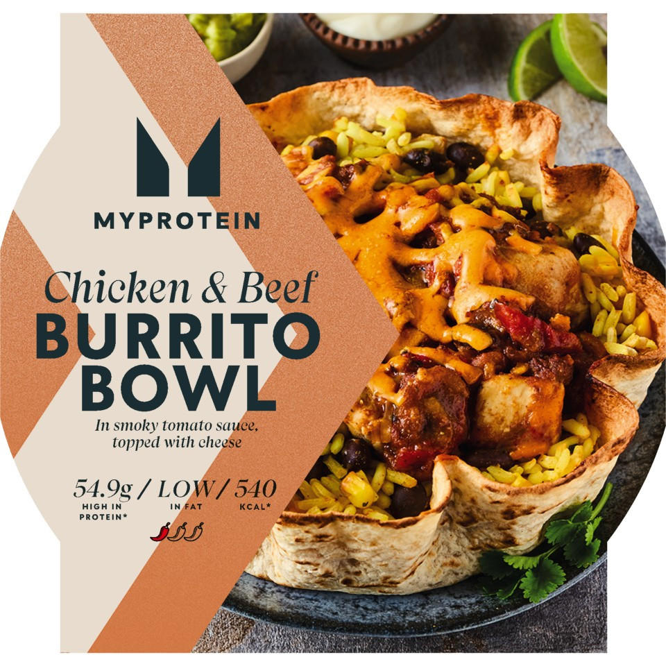 Myprotein Chicken & Beef Burrito Bowl 450g