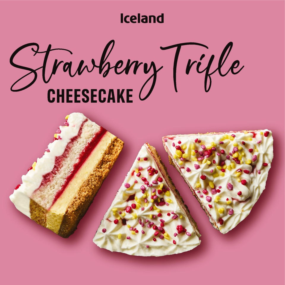 Iceland Strawberry Trifle Cheesecake 445g