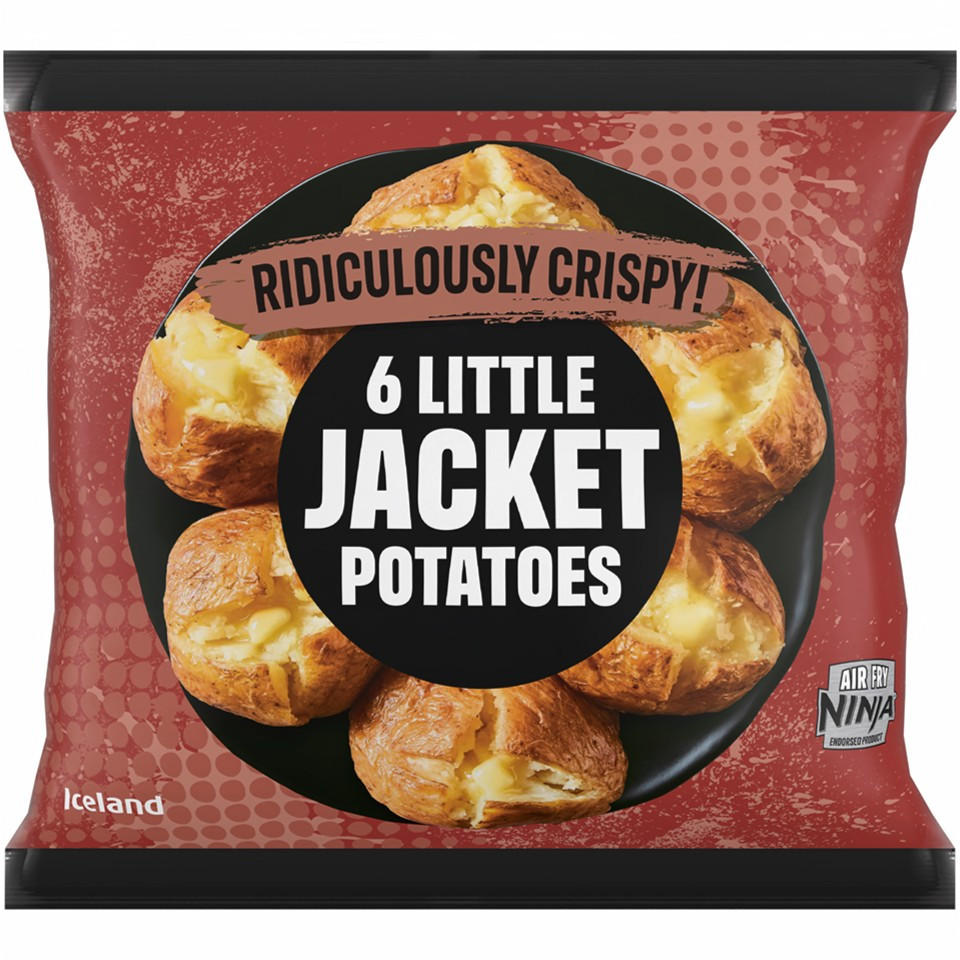 Iceland 6 Little Jacket Potatoes 700g