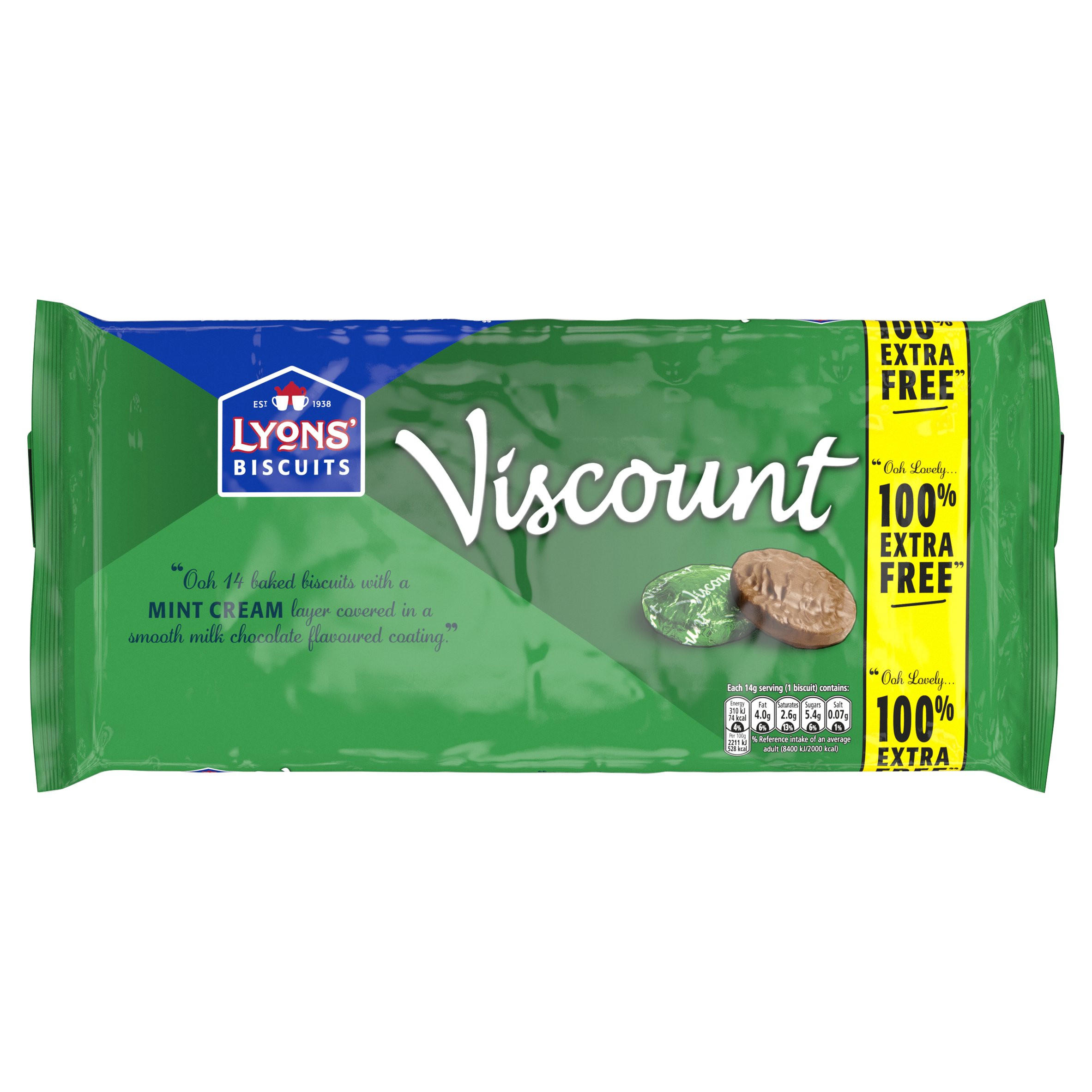 Lyons' Biscuits Viscount 196g