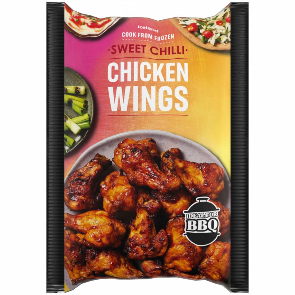 Iceland Sweet Chilli Chicken Wings 850g