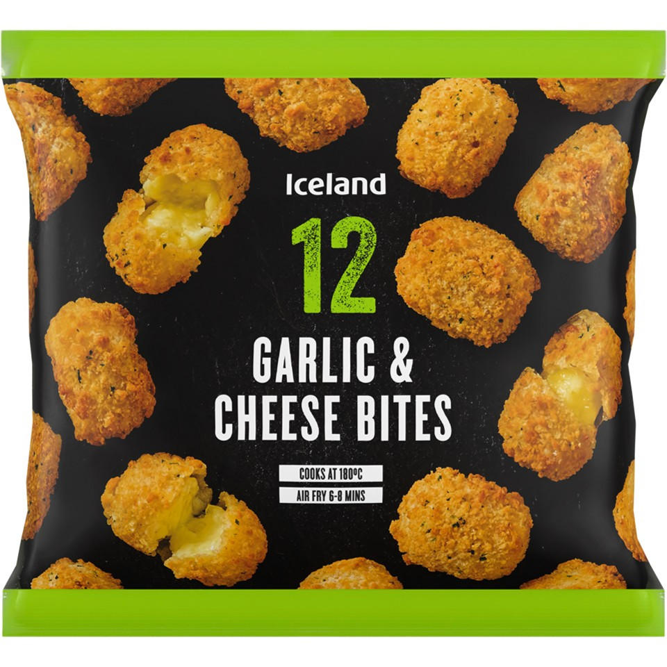 Iceland 12 (Approx.) Garlic & Cheese Bites 198g