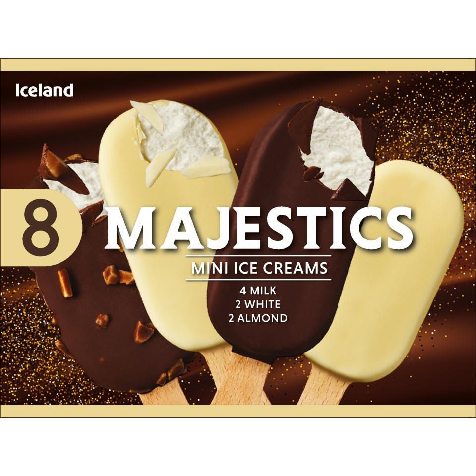 Iceland Majestics Mini Ice Creams 306g