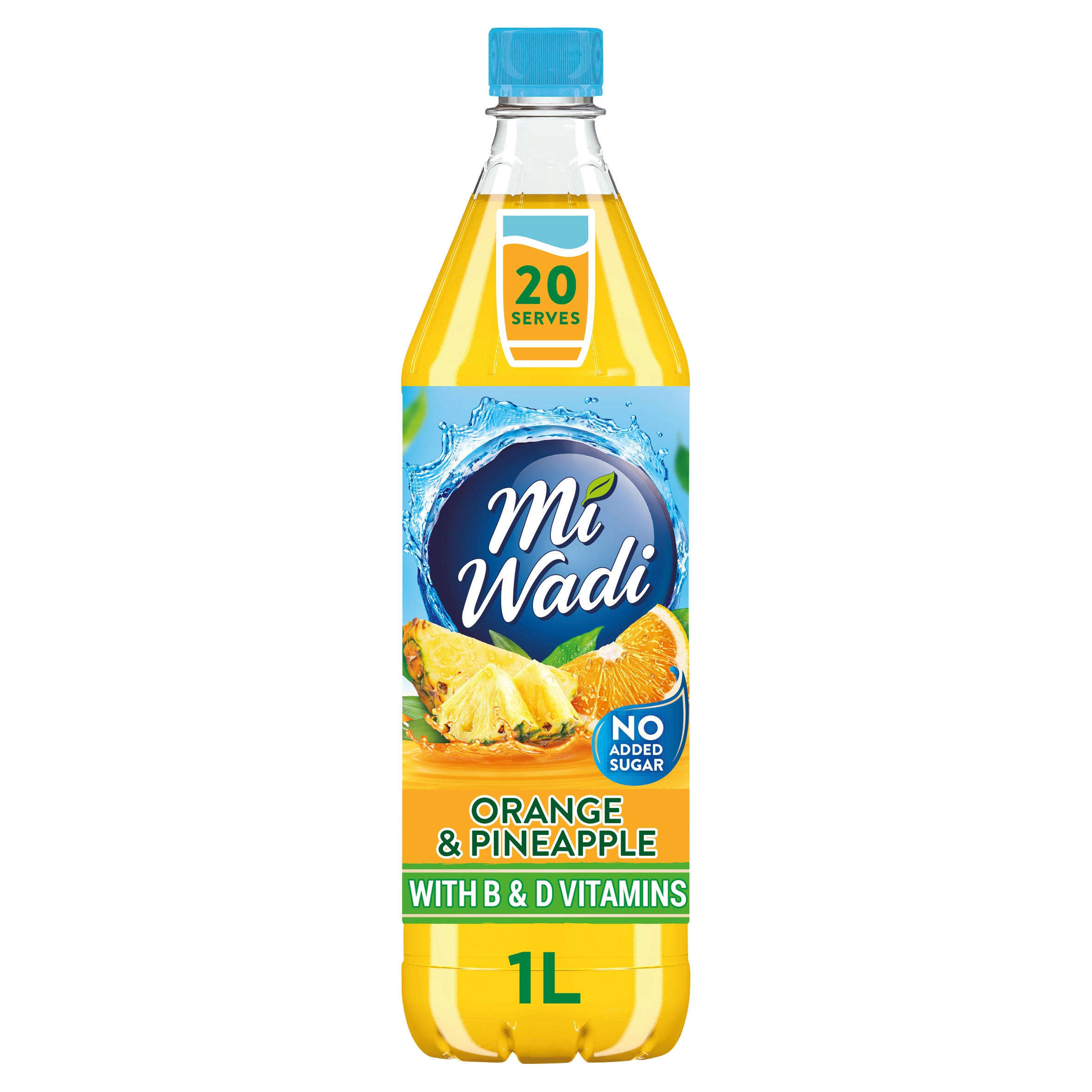 Mi Wadi Orange & Pineapple 1L