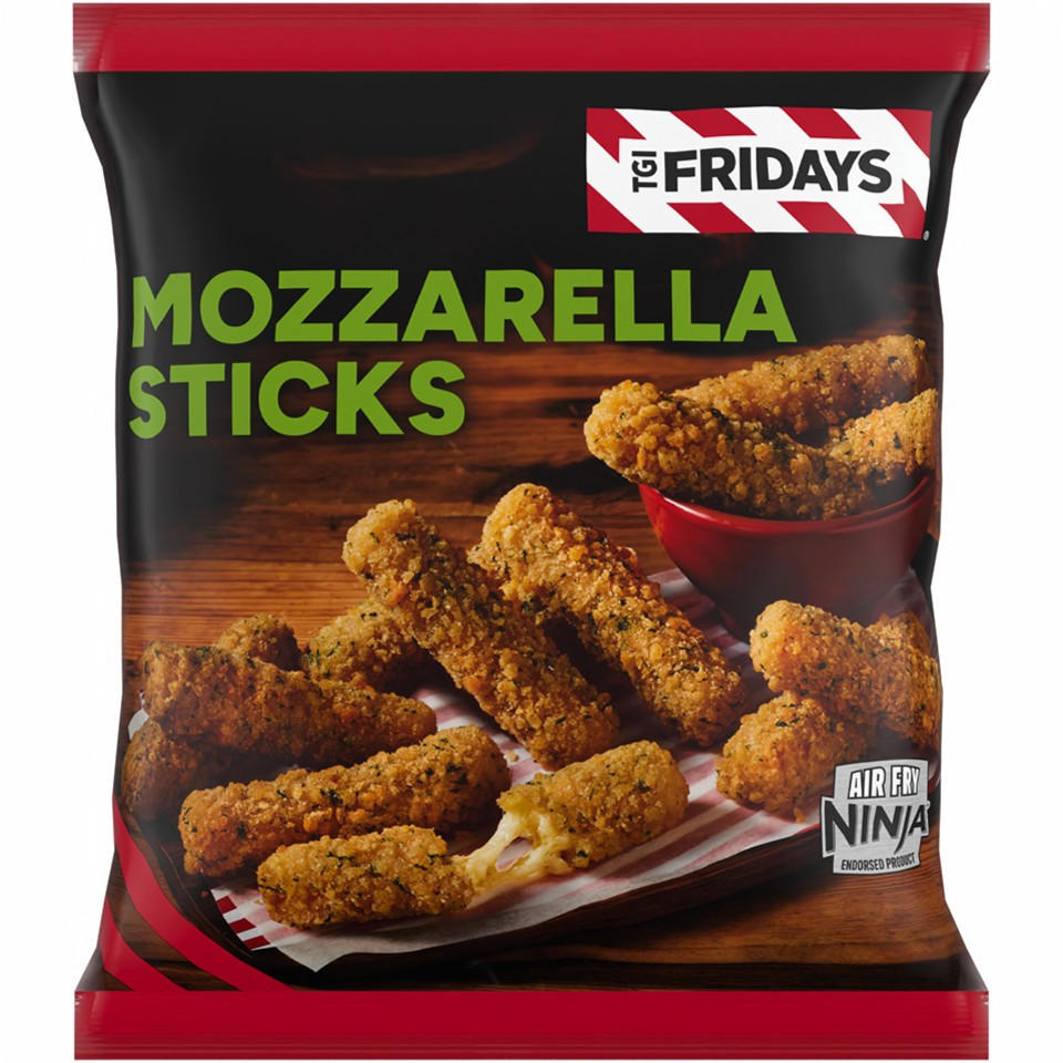 TGI Fridays 12 (approx.) Mozzarella Sticks 288g