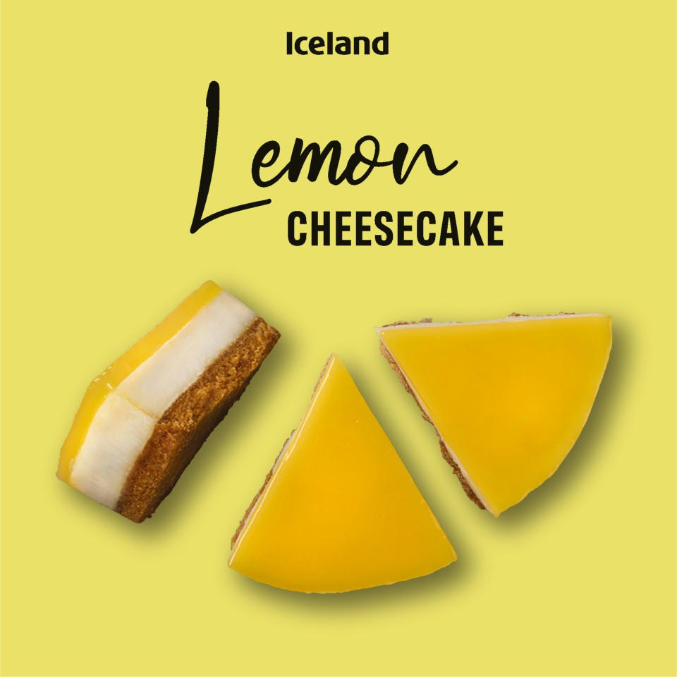 Iceland Lemon Cheesecake 470g