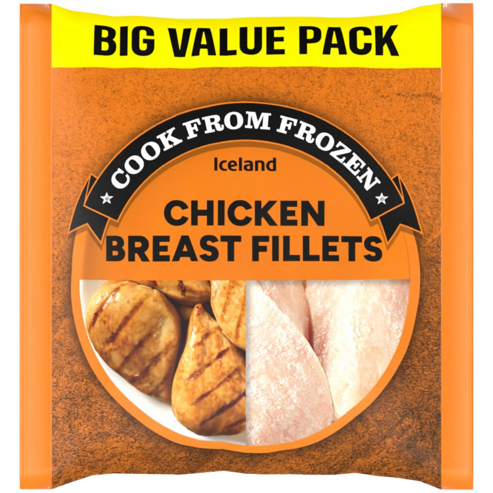 Iceland Chicken Breast Fillets 1kg