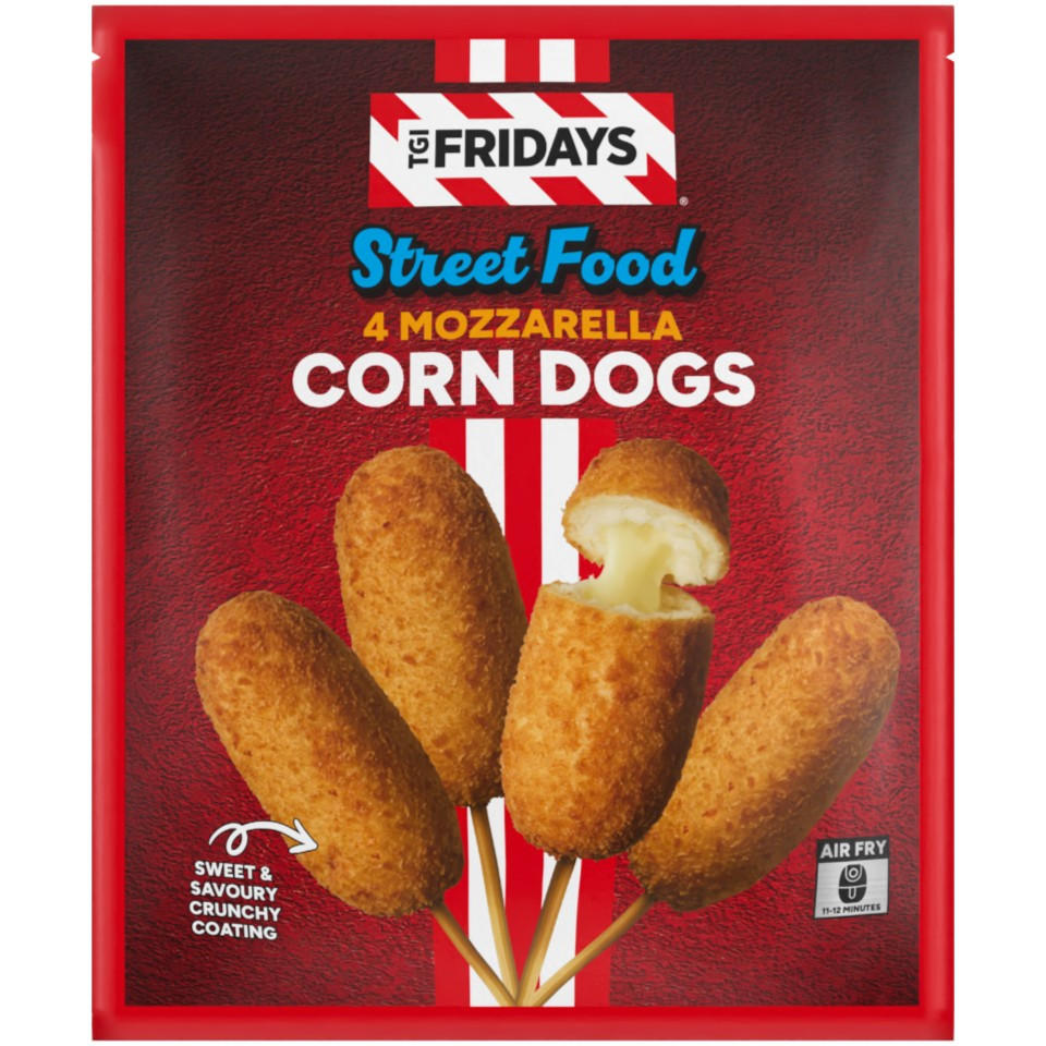 TGI Fridays TGI Fridays Mozzarella Corndogs 320g