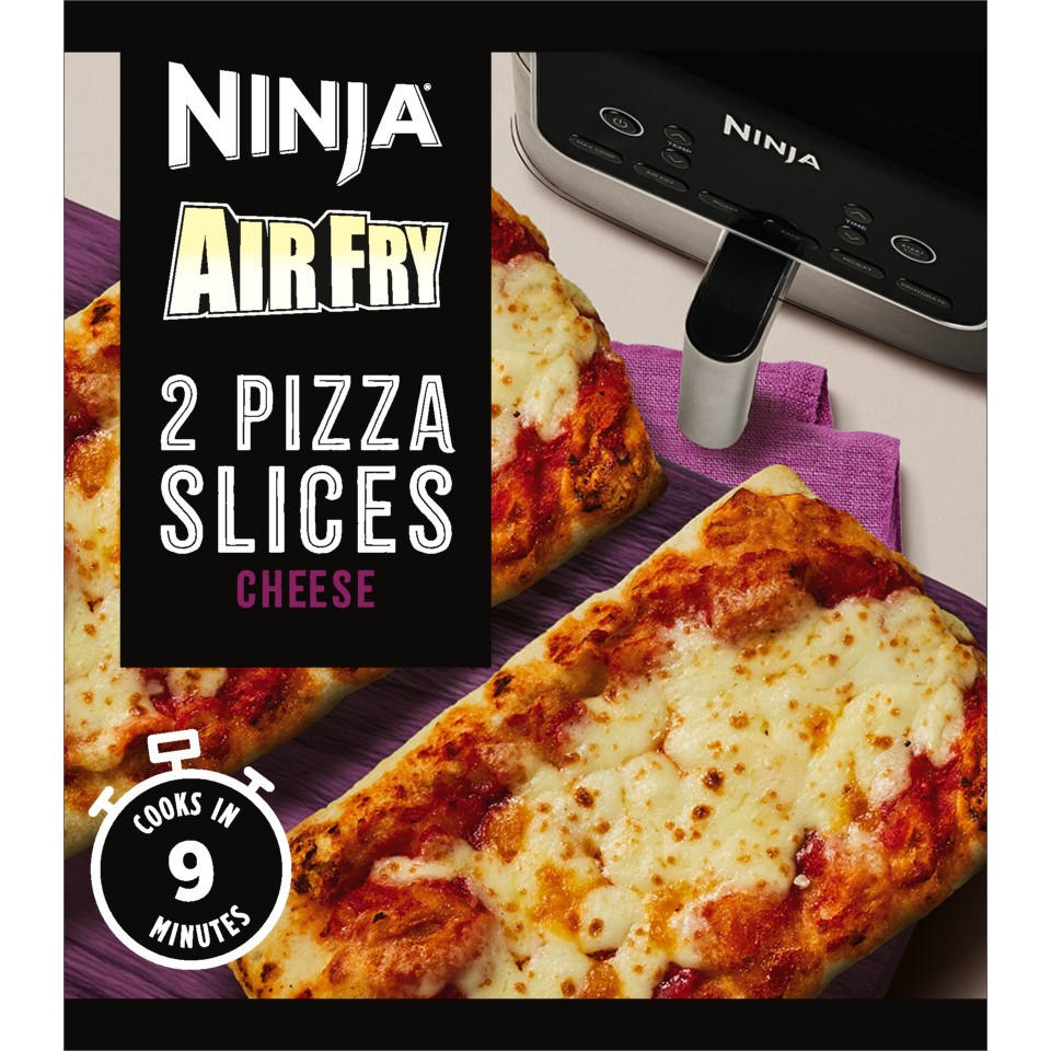 Ninja Air Fry 2 Pizza Slices Cheese 300g