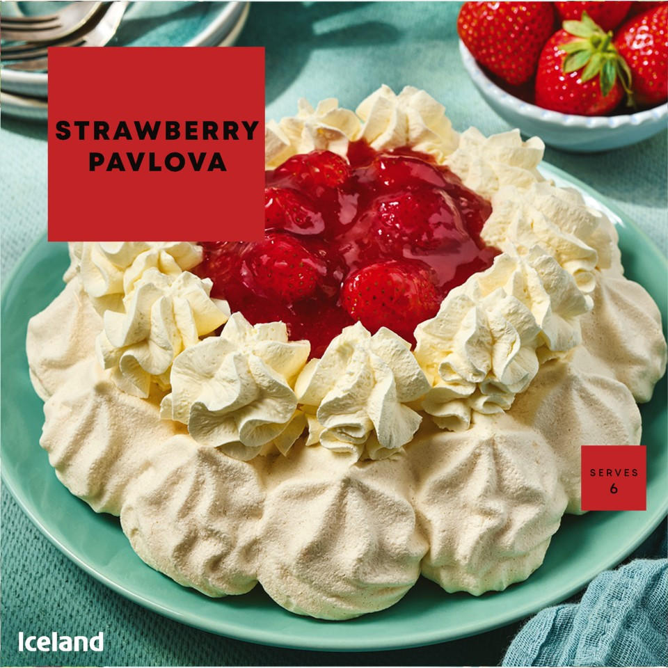 Iceland Strawberry Pavlova 310g