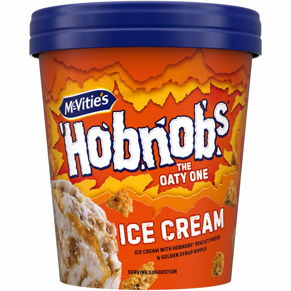 McVities Hobnobs® The Oaty One Ice Cream 500ml