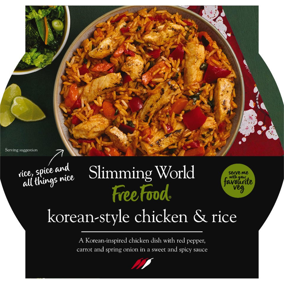Slimming World Korean-Style Chicken & Rice 550g